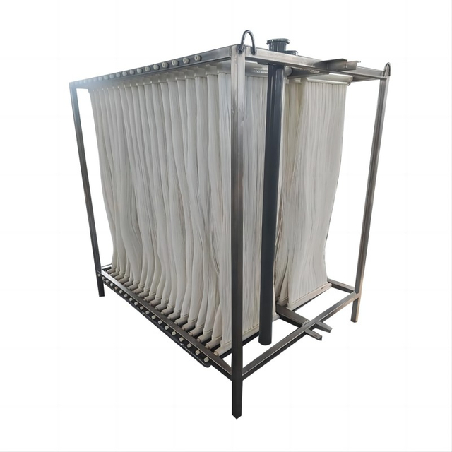 PES إيثيلين فينيل أسيتات كوبوليمر مع مقاومة قلوية قوية 14٪ ألياف مجوفة MBR غشاء ستارة غشاء درجة حرارة عالية