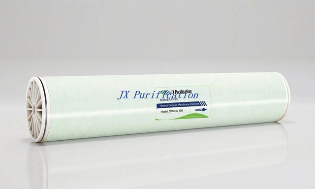 JX-SW-8040-440 استبدال غشاء RO لمياه البحر عالي التدفق لسلسلة أنظمة السوائل HF