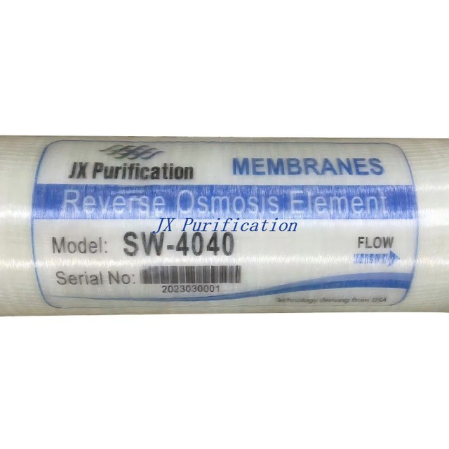  SWC5LD-4040 4' قطر 40' طول غشاء Ro لمياه البحر 4040 SWRO بديل Hydranautics 