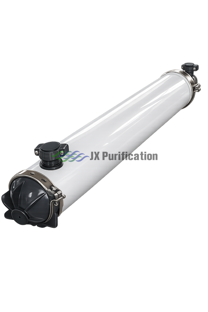 7 حفر PES 60m2 Veolia suez ZeeWeed ZW700B-10060 الترشيح الفائق (UF) مع أغطية طرفية مصنوعة بواسطة JX 
