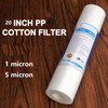 20 inch PP Cotton Filer 1micron 5micron Food Grade Polypropylene PP Material World Top 100 Manufacturer 